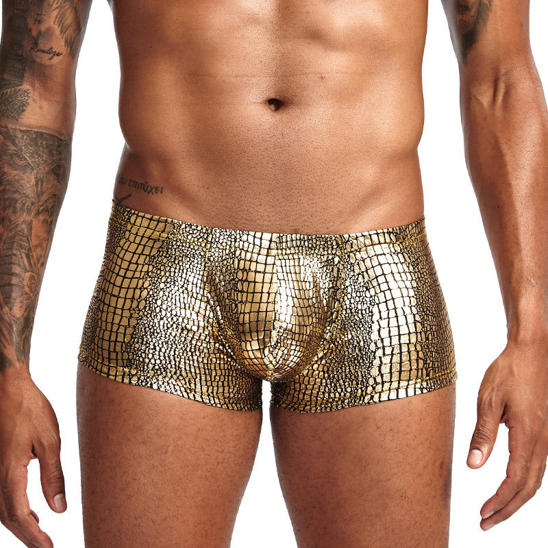 Men's Low-Waist Quick-Dry Swim Trunks