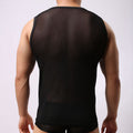 Men's Mesh Sleeveless Vest Top