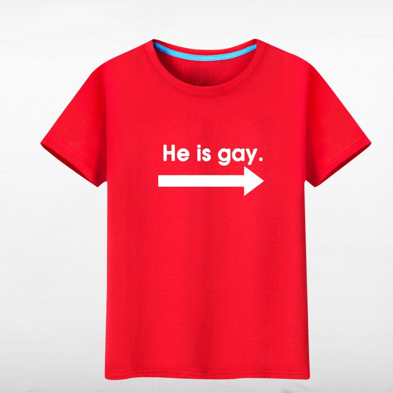 "Short Sleeve T-Shirt for Gay Friends and Couples"