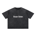 Mineral Wash Boxy Cotton T-Shirt