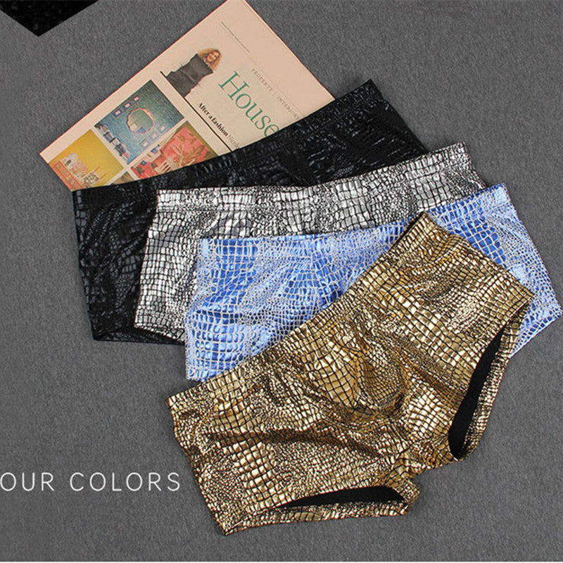 Men's Low-Waist Quick-Dry Swim Trunks