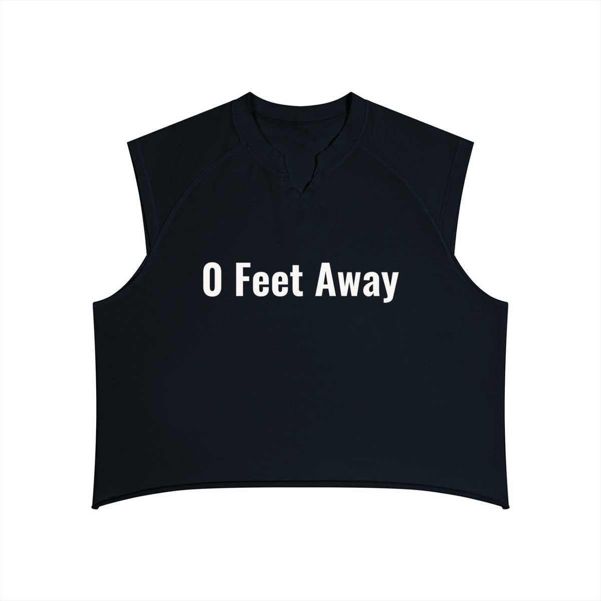 Men’s Boxy Raw Hem Tank Top