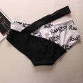 Men's Low Rise Sexy Swim Trunks - Triangle Design