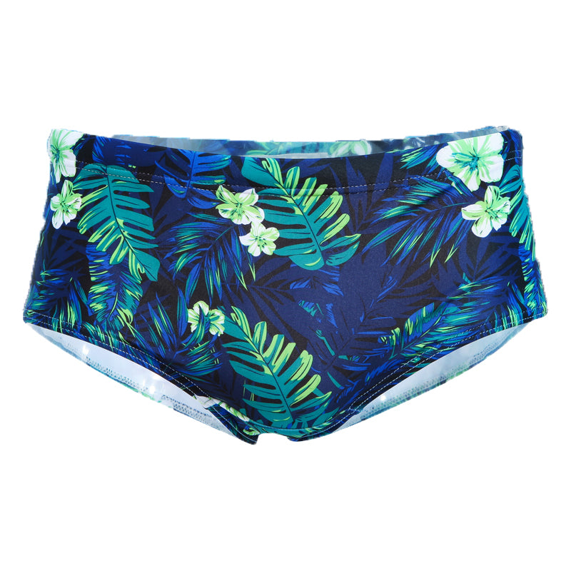 TADDLEE Men's Low Waist Floral Swim Trunks (Adult)