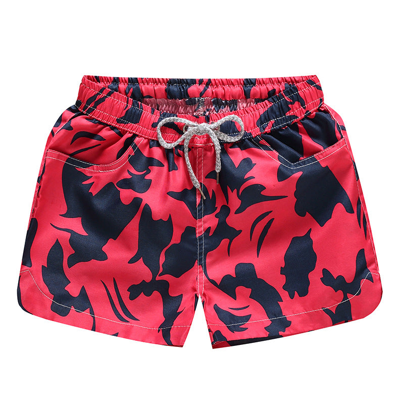 Quick Dry Men's Swim Trunks with Mesh Lining