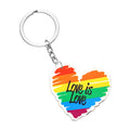 Pride Keychain- Love is Love