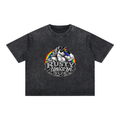 Mineral Wash Boxy Cotton T-Shirt