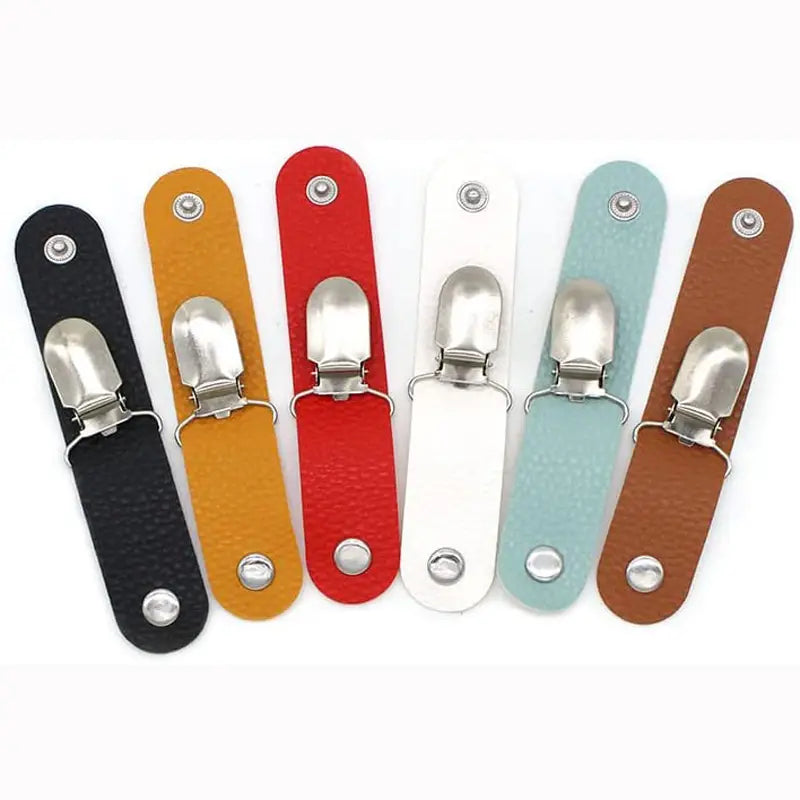 Multipurpose Travel Leather Golf Hat Clip and Storage