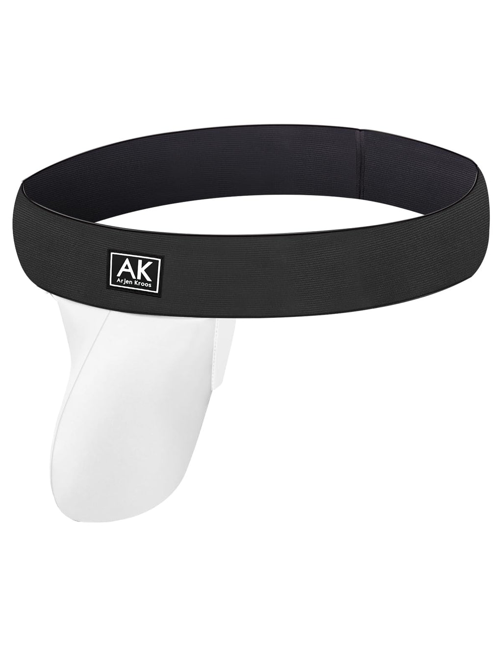 Arjen Kroos Mens JockStrap Underwear Breathable Jock straps Sexy Athletic SupporterWhite-AK3035XX-Large