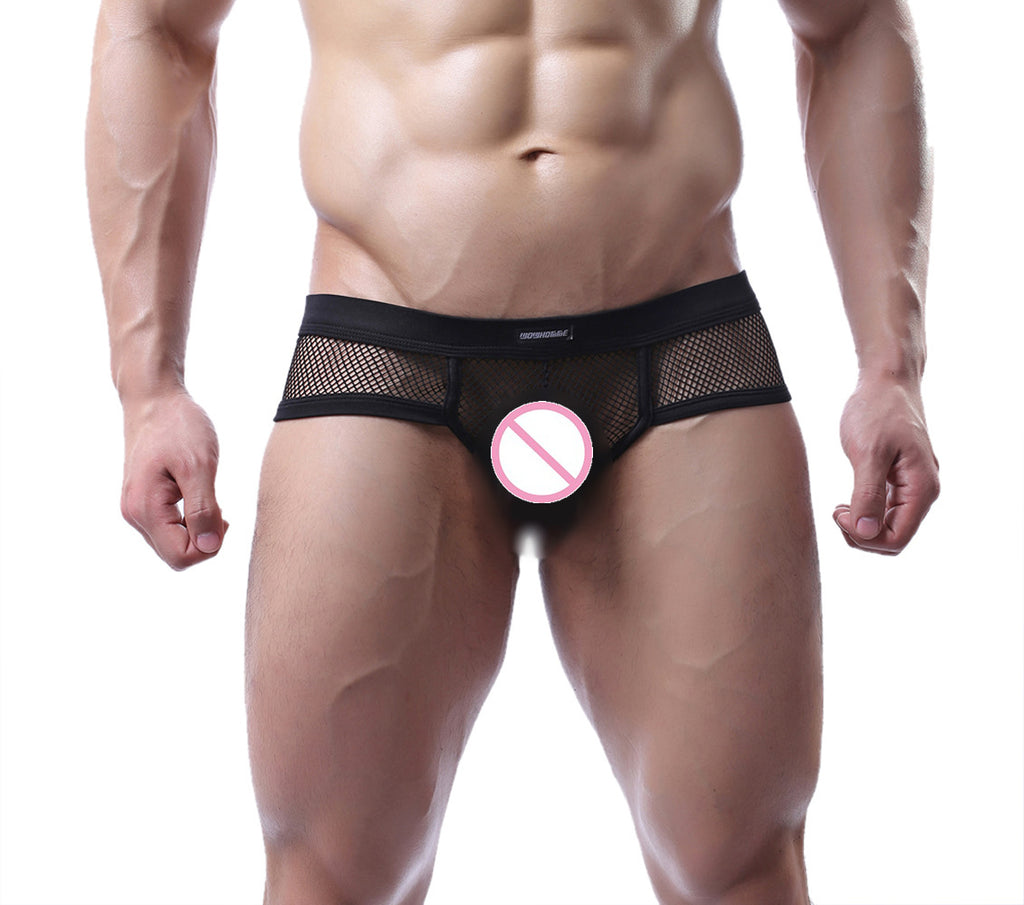 Large Mesh Briefs for Men - European and American Style